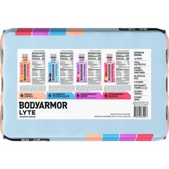 BODYARMOR LYTE Sports Drink Variety Pack Bottles, 12 fl. oz., 24 pk.