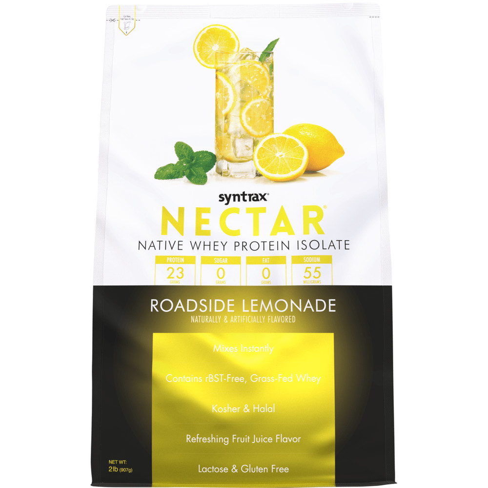 Syntrax Nectar 2lb Protein Powder Bag – Roadside Lemonade