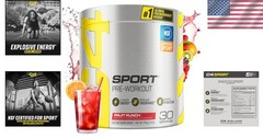Fruit Punch Flavored Pre Workout Powder – NSF Certified#