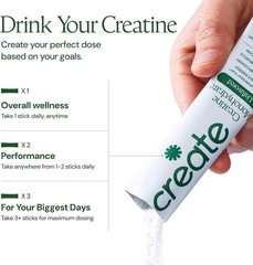 Creatine Monohydrate Powder – Unflavored – 30 Single-Serve Packs | NSF Certif…
