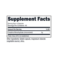 Nutricost Creatine Monohydrate 3,000mg, 180 Capsules 180 Count (Pack of 1)