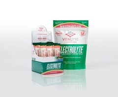 Vitalyte Electrolyte Powder Drink Mix Bundle, Pouch + Packets, Watermelon Flavor
