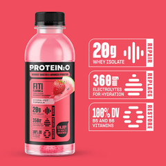 Protein2o 20g Whey Protein Infused Water Plus Electrolytes, Strawberry Watermelo