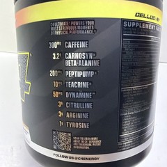C4 Ultimate Preworkout Strawberry-Watermelon 15.3 oz BB 06/2027