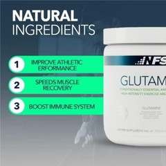 NF Sports Glutamine 300 Grams flavorless