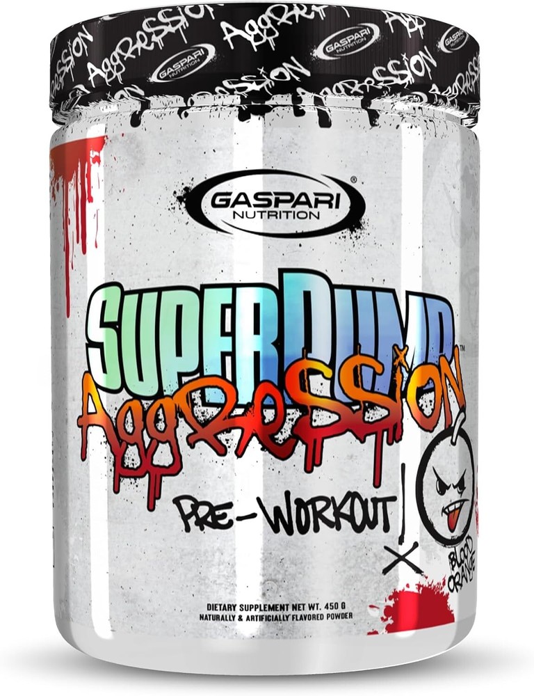 Gaspari Nutrition SuperPump Aggression Pre-Workout 25 Servings Pick Flavor