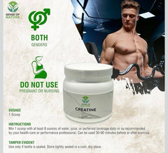 Sense Of Nature Micronized Creatine Monohydrate 90 Servings EXP 05/2026