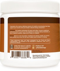 Perk Creamatine (Caramel Macchiato) 30 Servings – Flavored Creatine Monohydrate