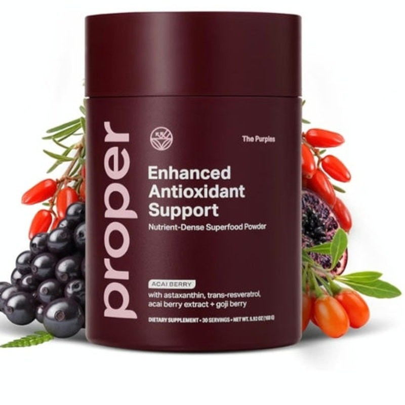 Proper, The Purples Nutrient-Dense Superfood Powder – Antioxidant Supplement