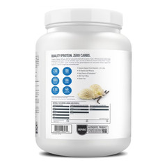 Isopure Zero Carb 100% Whey Protein Isolate Vanilla 15 Servings 25g Protein