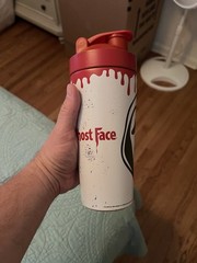 G Fuel Scream Ghost Face Stab Stimulant 2.0 Collector’s Box Tub Metal Shaker Cup