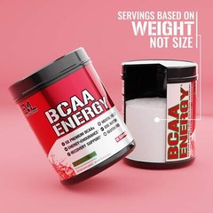 EVL BCAA Energy Cherry Limeade 65 Servings Preworkout Amino Acid Supplement