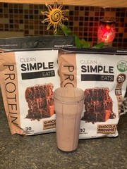 Chocolate Brownie Batter, Whey Protein Powder, Naturally Sweetened, EXP 7/20/27