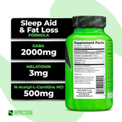 Species Nutrition Somalyze Dual Action Sleep Aid Fat Loss Formula 90 Capsules