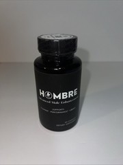 Hombre Enhancing Supplement w Saw Palmetto & Horny Goat Weed 60 Caps 2 per Serv