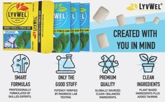 Spearmint Energy Chews Gum 80mg Caffeine Alertness Awake Focus 3 Packs Nootropic