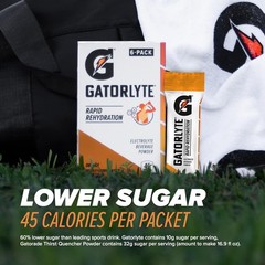 Electrolyte Powder Pack with 5 Electrolytes Lower Sugar 18 Pack, Mixes with W…