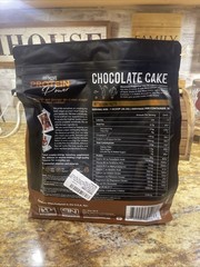 Just Move Protein Chocolate Cake Vegan Based, Organic, Keto, Low Carb 38oz 03/27