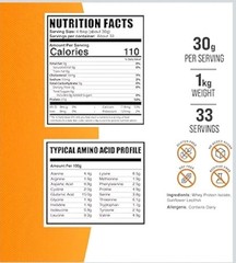 Lot Of 2 BulkSupplements Soy Protein Isolate Powder 1kg – 30g Per Serving