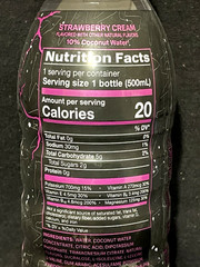 Prime KSI The Nightmare Limited Strawberry Cream Hydration Drink 2 Bottles 16.9