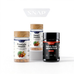 SNAP Prostate Wellness Nitric Oxide Booster Saw Palmetto L-Arginine/L-Citrulline