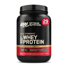 Optimum Nutrition GoldStandard 100% Whey Protein Powder Dbl Rich Chocolate 10/27