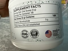 Sense Of Nature Micronized Creatine Monohydrate 90 Servings EXP 05/2026