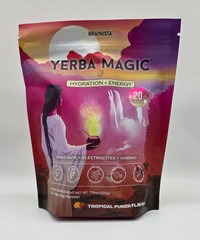 Yerba Magic Hydration + Energy – Tropical Punch with Electrolytes – 20 Packets
