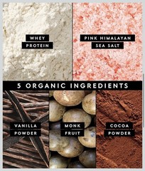 Truvani Organic Whey Protein Powder Chocolate, Grass Fed, 21.94 oz, Exp 2028