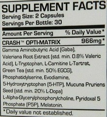 Pro Supps CRASH PM Fat Shredder Weight Loss Sleep Aid 60 capsules – SALE (2 Pack