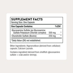 Thorne Glucosamine Chondroitin Joint Support 90 Capsules Healthy Mobility