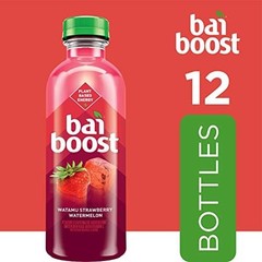 Bai Boost Watamu Strawberry Watermelon, Antioxidant Infused Beverage, 18 fl oz b