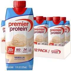 Premier Protein Shake, Vanilla, 30g Protein, No Added Sugar, 24 Vitamins & Mi…