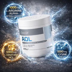 OSTROVIT AOL POWDER 200G – L-Arginine L-Ornithine L-Lysine – Muscle Mass Growth