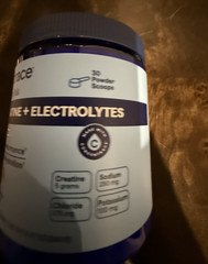 Trace Creatine + Electrolytes Powder Orange Mango Flavor 30 Servs EXP 12/28 NEW