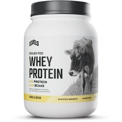 Levels Grass Fed Whey Protein Powder, No Artificials, 24G of Protein, 1.48LB