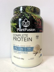 PlantFusion Complete Vegan Protein Powder. 2lb ( Creamy Vanilla Bean)