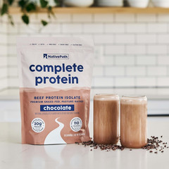 Complete Beef Protein Powder Isolate – Grass-Fed, Pasture-Raised, Dairy & Lactos