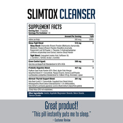 Slim-Tox – Fat-Loss Support – Appetite Control and Restful Sleep – (90 Capsules)