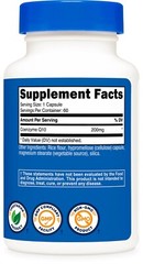Nutricost CoQ10 200mg, 60 Vegetarian Capsules, 60 Servings – Vegetarian, Non-GMO