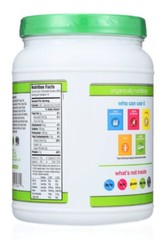 Organic Vegan Protein Powder Creamy Chocolate Fudge 21G Protein,1.02Lb