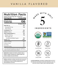Truvani Vegan Pea Protein Powder Vanilla 20g Organic Plant Based Serving Keto