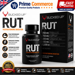 BUCKED UP RUT TESTOSTERONE BOOSTER 90 Capsules 30 Servings Hormone Balance Mood