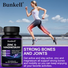 Zinc Magnesium w/Vitamin B6 – Restful Sleep, Anti Stress AntiAnxiety supplement