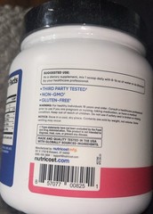 Nutricost BCAA 2:1:1 Powder (Raspberry Lemonade) 60 Servings – 6G Per Serving