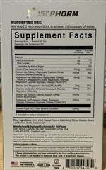 60 Drink Sticks 1st Phorm Hydration Sticks Citrus Exp: 7/27 Ultra Performance