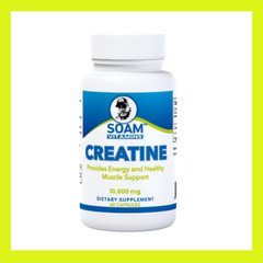 CREATINE MONOHYDRATE – Muscle growth – Fast recovery – Train harder – 60 Cap