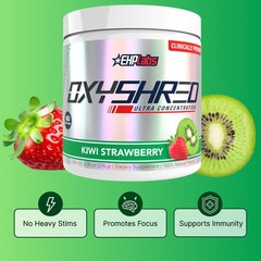 EHP Labs OxyShred Pre Workout Powder – Preworkout 8.9 Ounce (Pack of 1)