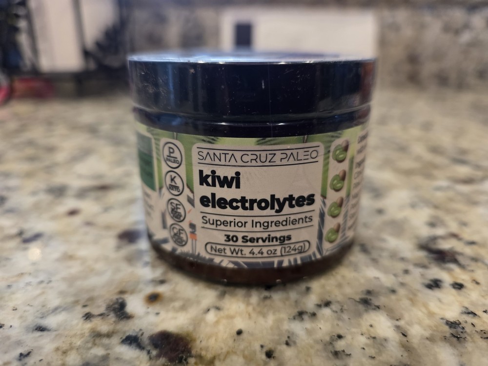 Santa Cruz Paleo Powder Kiwi Electrolytes Drink Mix 4.4 Oz