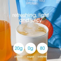 Clear Whey Protein Isolate Grass Fed Strawberry Lemon 2 Flavor Bundle 36 Serv